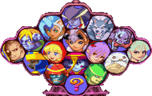 Vampire Savior - Character Select